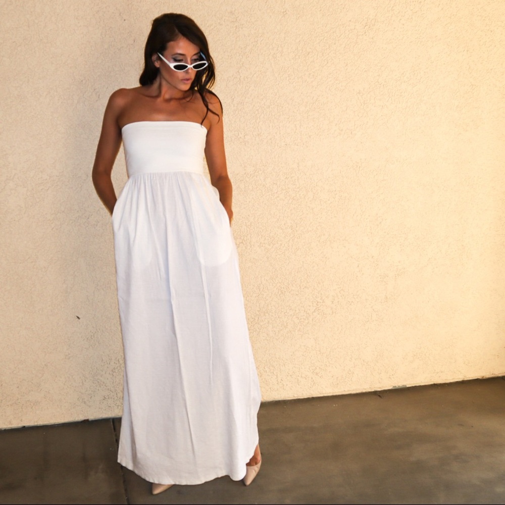 White Theory Maxi Dress